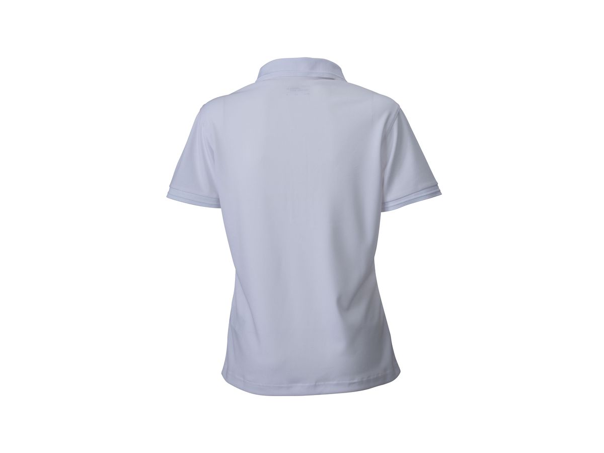 JN Ladies Active Polo JN574 100%PES, white, Größe S