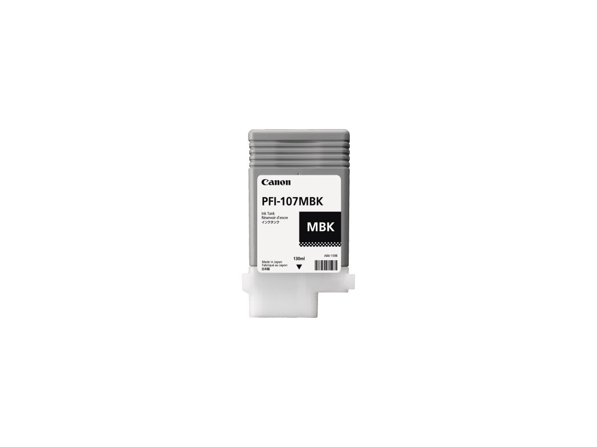 Canon Tintenpatrone 6704B001 PFI107MBK 130ml matt schwarz