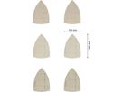 BOSCH Netzstruktur Schleifblatt-Set M480 EXPERT 100x150 mm, 80x4/120x3/180x3