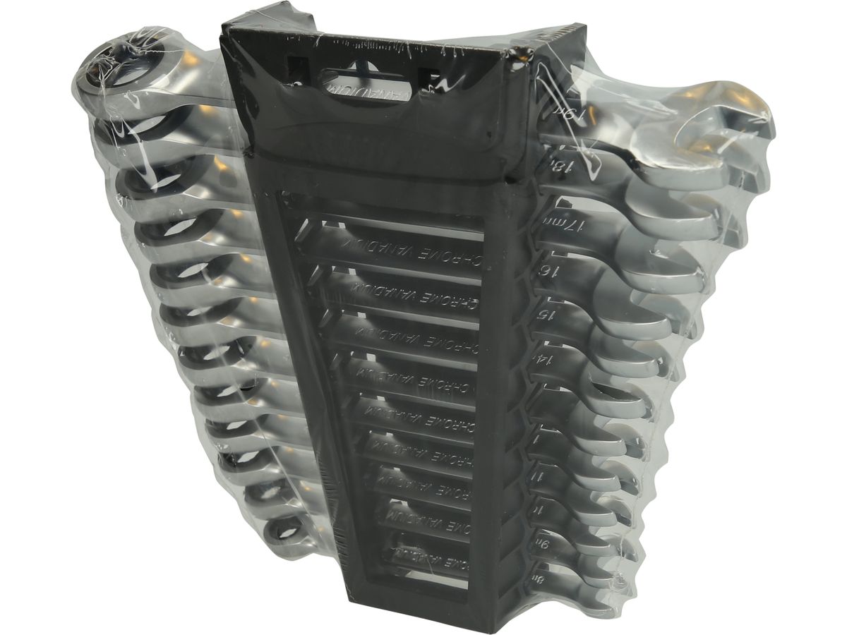 BRILLIANT TOOLS Ratschenringschlüssel-Satz,  12-tlg.