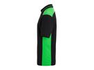 JN Men's Workwear Polo - COLOR - JN858 black/lime-green, Größe XXL
