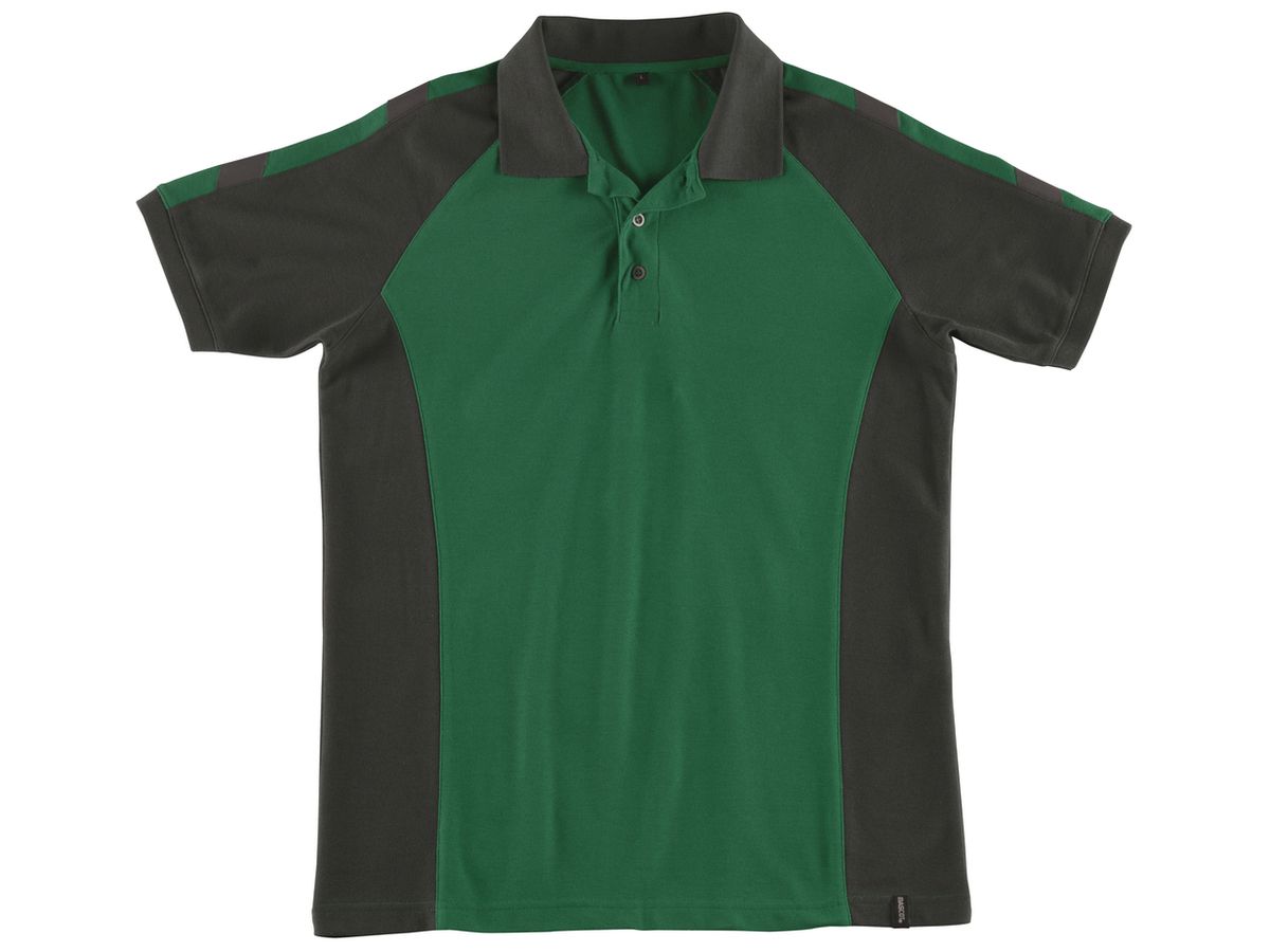 MASCOT Polo-Shirt BOTTROP Unique,grün/schwarz,Gr. L