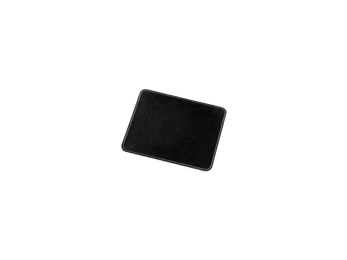 Hama Mousepad 54745 220x3x180mm Kunststoff/Gummi sw