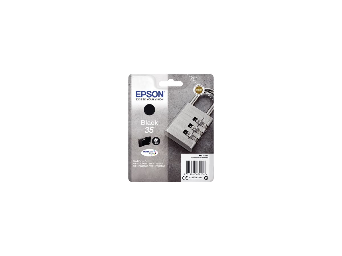 Epson Tintenpatrone C13T35814010 35 16,1ml schwarz