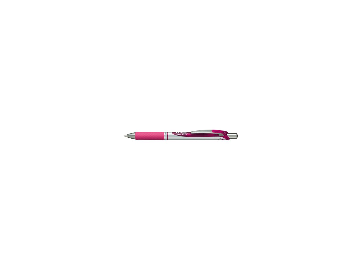 Pentel Gelroller EnerGel BL77-PX 0,35mm Druckmechanik pink