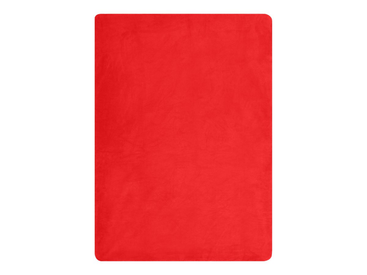 JN Fleece Blanket JN900 100%PES, red, Größe one size