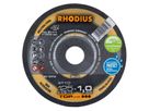 RHODIUS Extradünne Trennscheibe XT 10 Top Edelstahl 115x1,5x22,2 mm