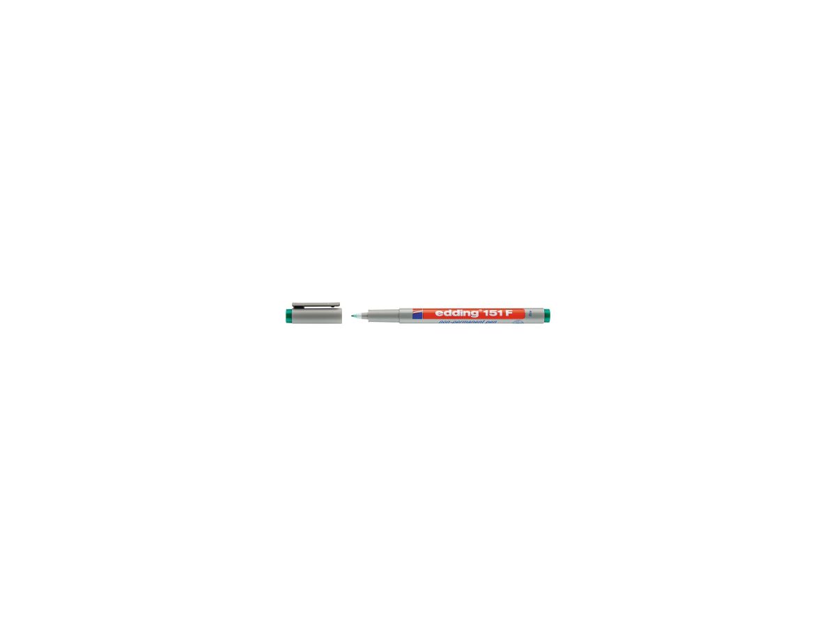 edding Folienschreiber 151 F 4-151004 non-permanent grün