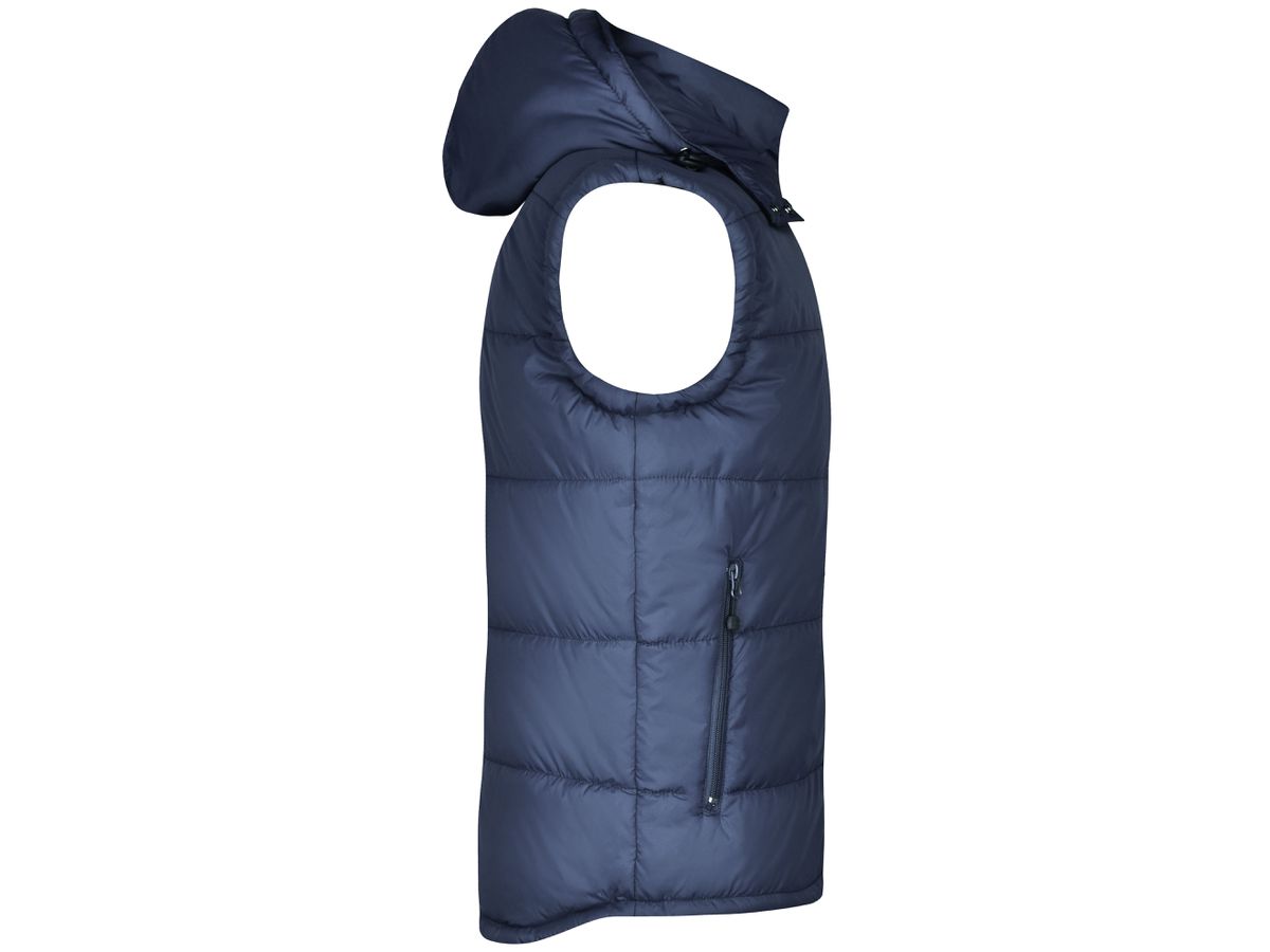 JN Mens Padded Vest JN1004 100%PA, navy, Größe 2XL