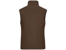 JN Ladies Softshell Vest JN138 95%PES/5%EL, brown, Größe 2XL