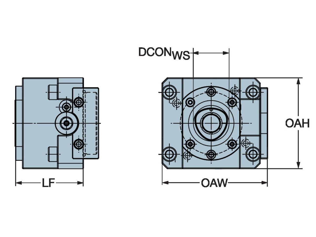 COROMANT Manuelle Spanneinheit für EMAG Maschinen C5-TLE-EM68B