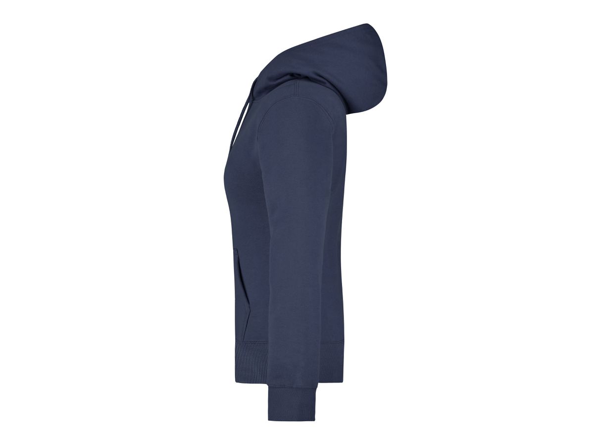 JN Ladies Hooded Sweat JN051 80%BW/20%PES, navy, Größe S