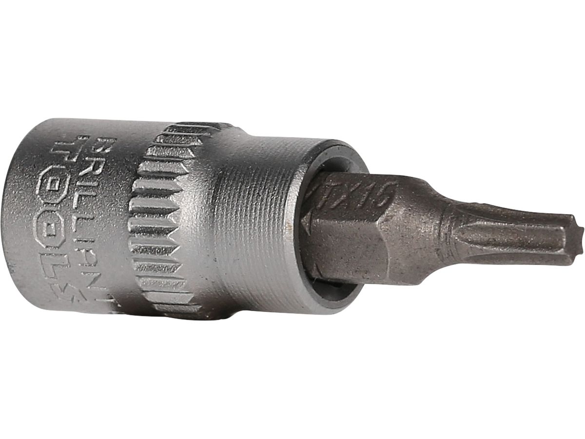 BRILLIANT TOOLS 1/4" TORX Schraubendreher-Einsatz,38mm, T15