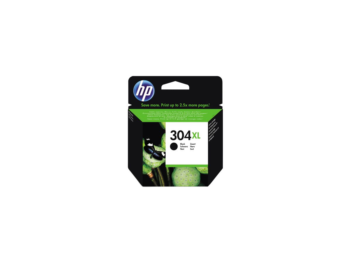 HP Tintenpatrone N9K08AE#UUS Nr.304XL 300Seiten schwarz