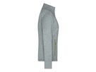 Ladies' Softshell Jacket JN1147 Fb. dark-melange/yellow, Gr. L