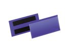 DURABLE Etikettentasche 174107 magnet. 100x38mm d.bl 50 St./Pack.