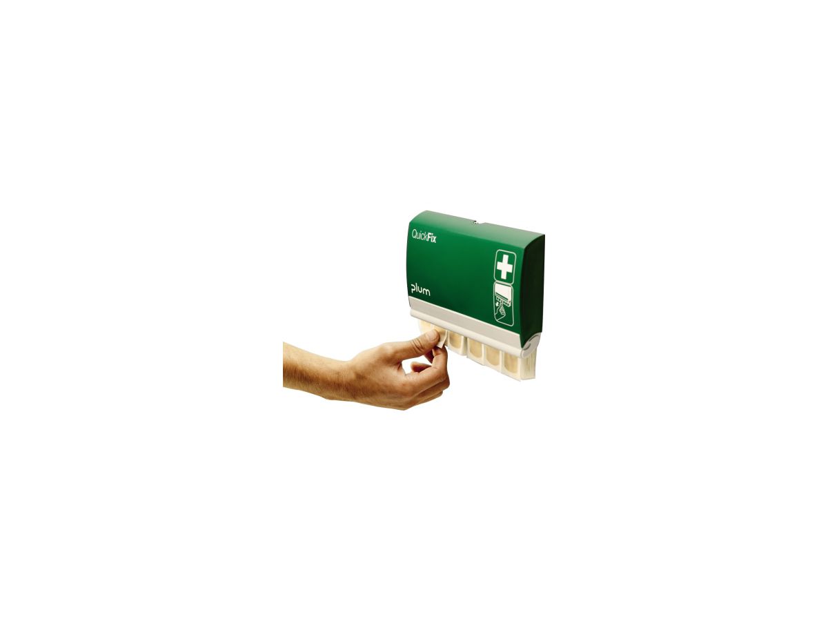 PLUM QUICKFIX Pflasterspender 2 x 45 Pflaster, wasserresistent