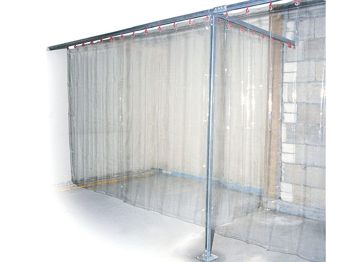 SCHWEISSERVORHANG ROTORANGE