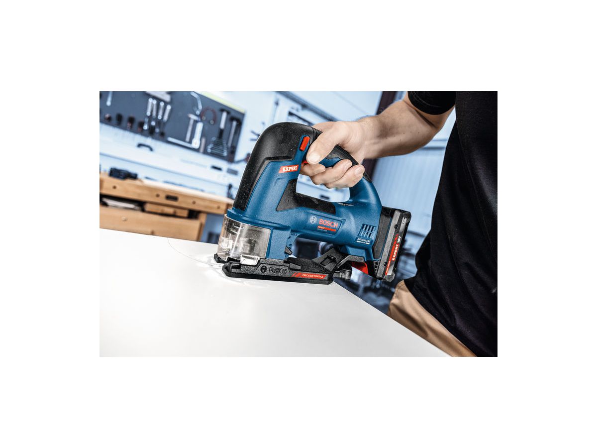 BOSCH Akku-Stichsäge EXST18V-155B solo, in L-BOXX