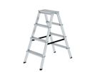 MUNK ML Aluminium-Stufenstehleiter beidseitig 2x4 Stufen 2,50 m