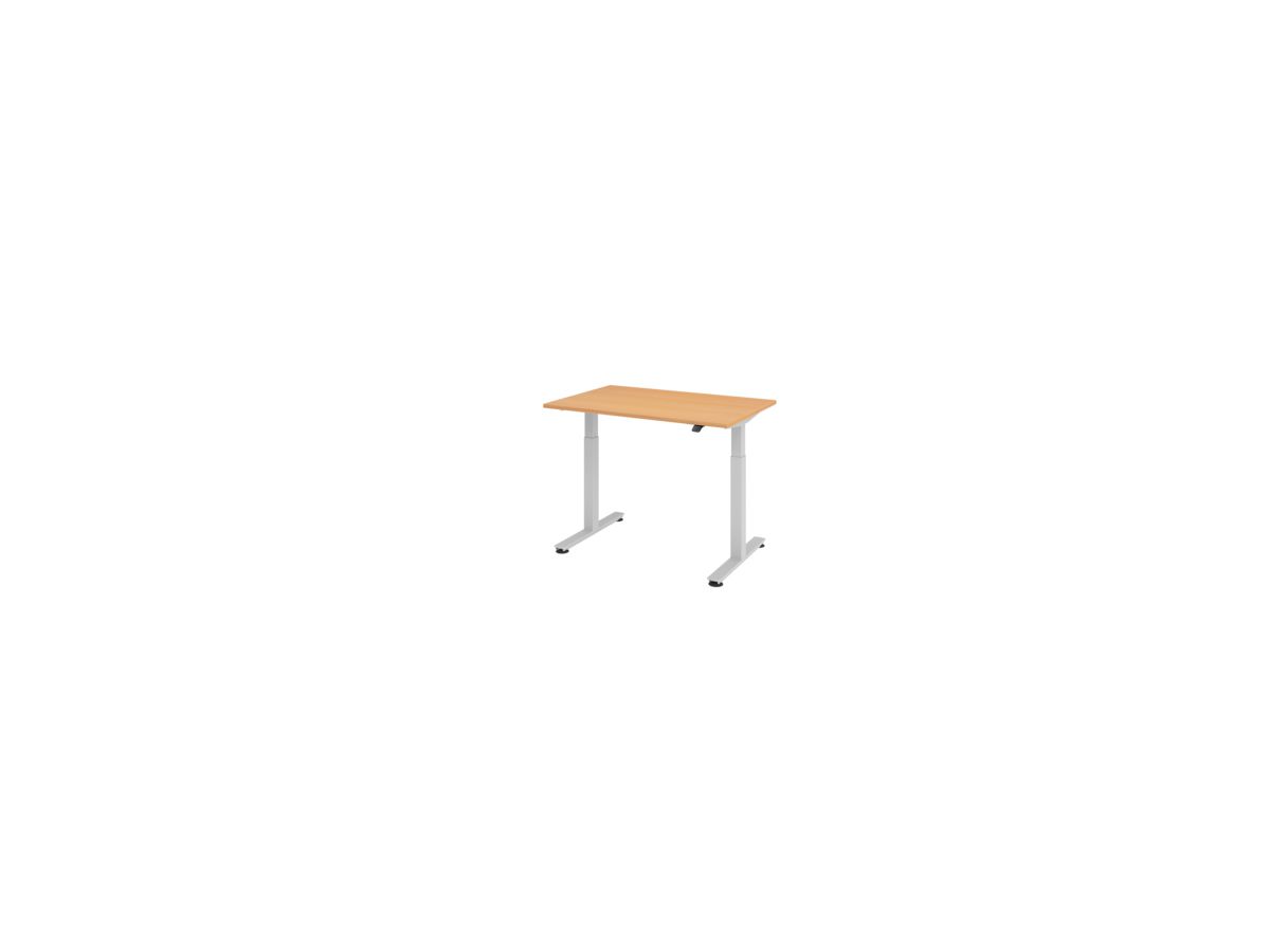 Hammerbacher Schreibtisch VXMST12/6/S 120x80cm buche