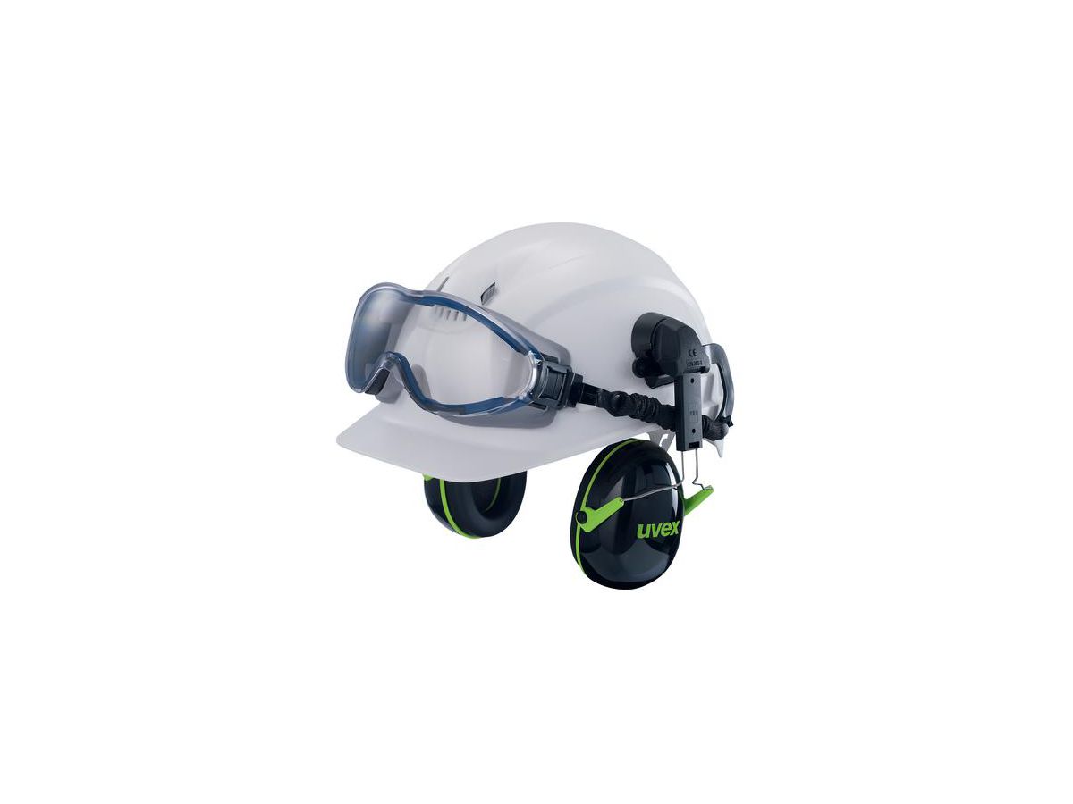 UVEX Vollsichtbrille ULTRASONIC mit Helm