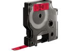 DYMO D1 Schriftband 9mm/7m schwarz/rot S0720720