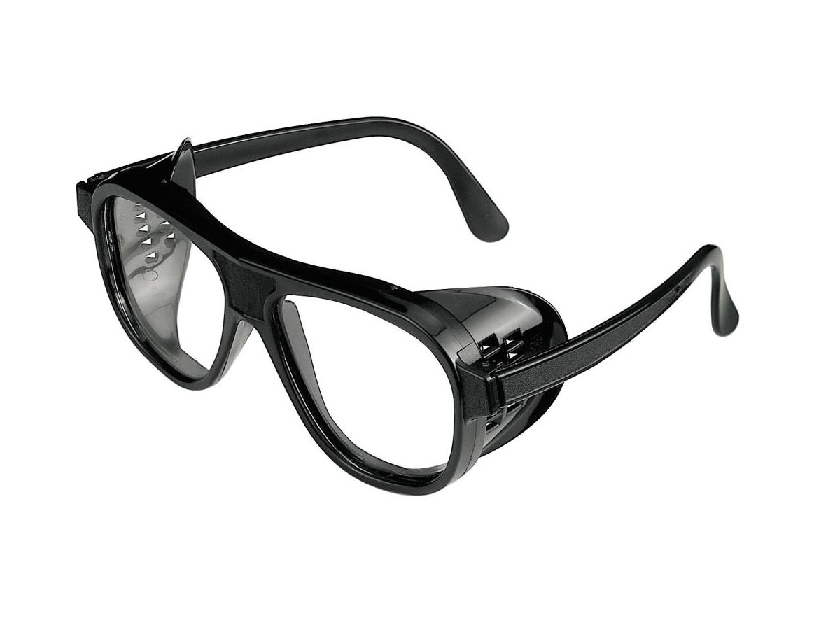 Mehrzweckschutzbrille 870 PC farblos, Rahmen schw.
