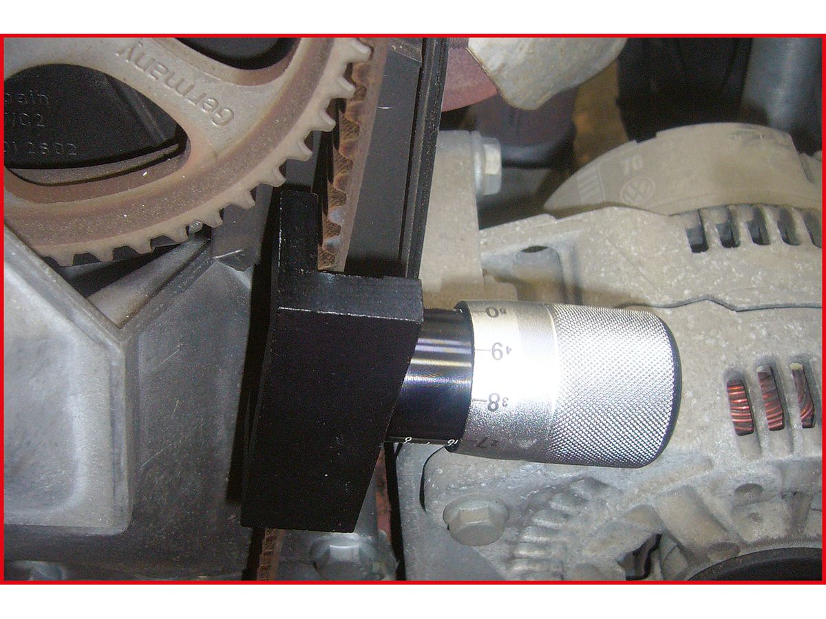 ks tools Zahnriemen-Spannungs-Prüfgerät, 100mm, 150.3015