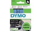 DYMO D1 Schriftband 9mm/7m schwarz/blau S0720710