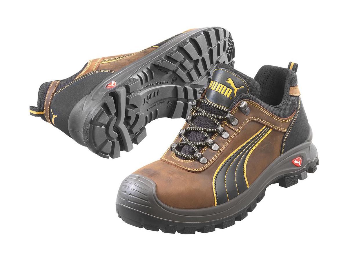 PUMA Sicherheitshalbschuh S3 Nr. 640730 Braun Sympatex