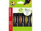 STABILO Textmarker GREEN BOSS 6070/4 2-5mm sortiert 4 St./Pack.