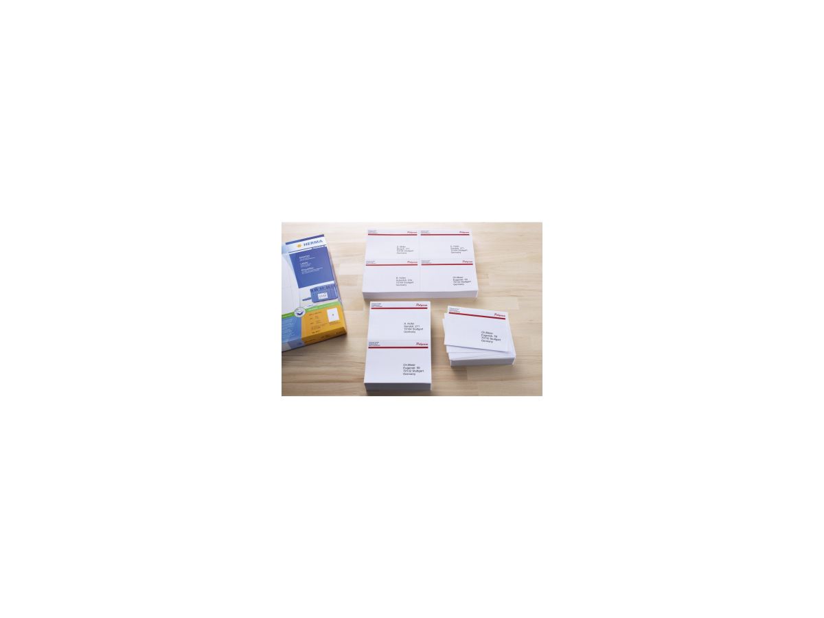 HERMA Adressetikett PREMIUM 8691 105x148mm weiß 800 St./Pack.