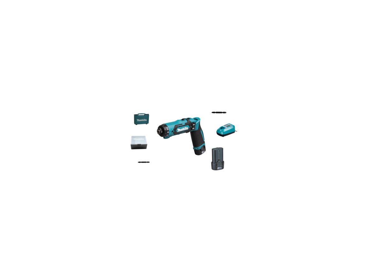 MAKITA Akku-Knickschrauber 7,2V 2x 1,5Ah DF012DS
