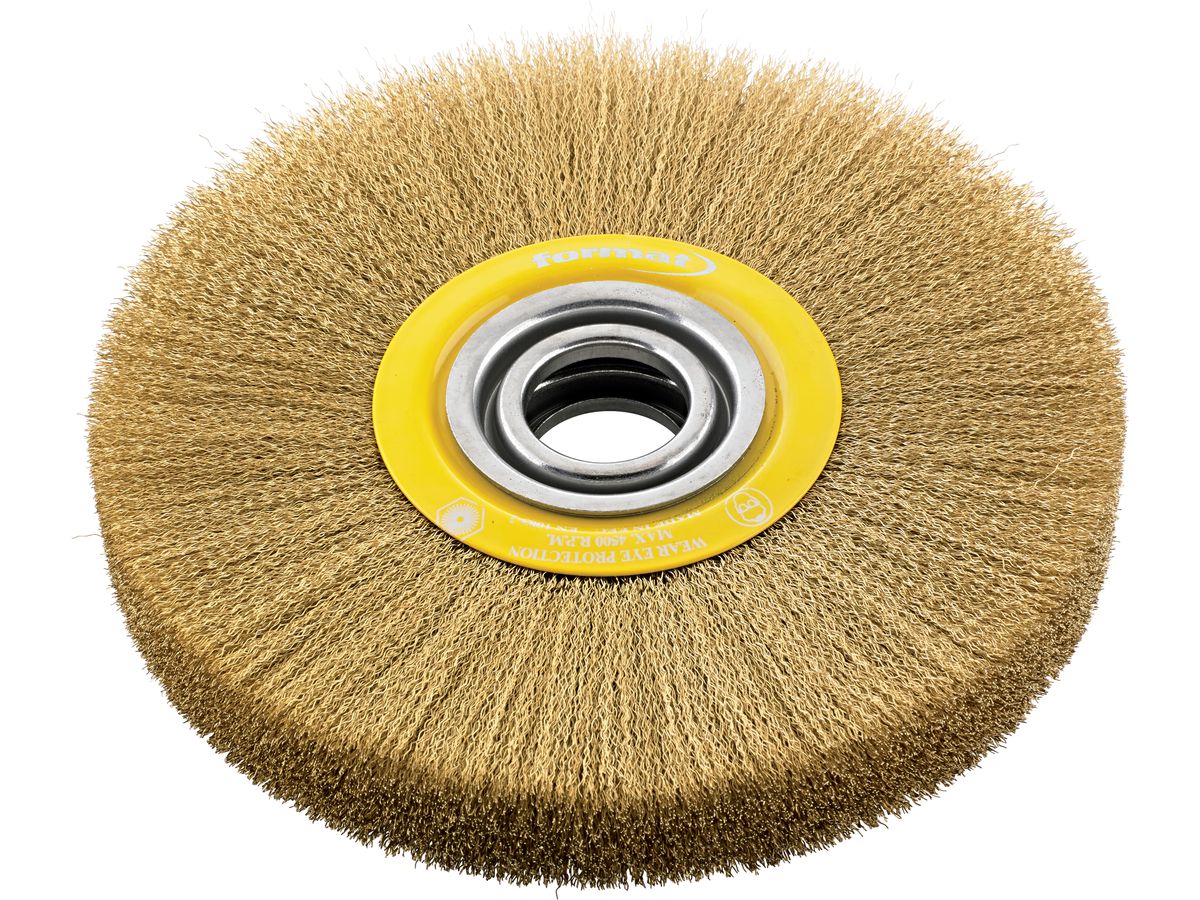 FORMAT Rundbürste Messingdraht