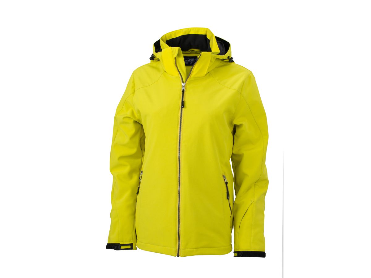 JN Ladies Wintersport Jacket JN1053 92%PES/8%EL, yellow, Größe S