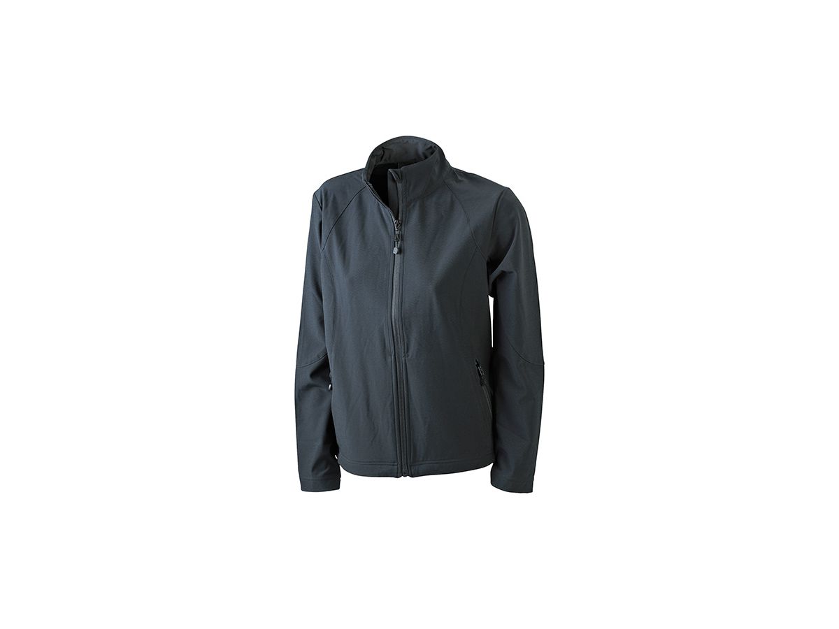 JN Ladies Softshell Jacket JN1021 90%PES/10%EL, black, Größe 2XL