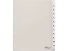 DURABLE Register 683519 230/245x297mm 12teilig Hartfolie tr