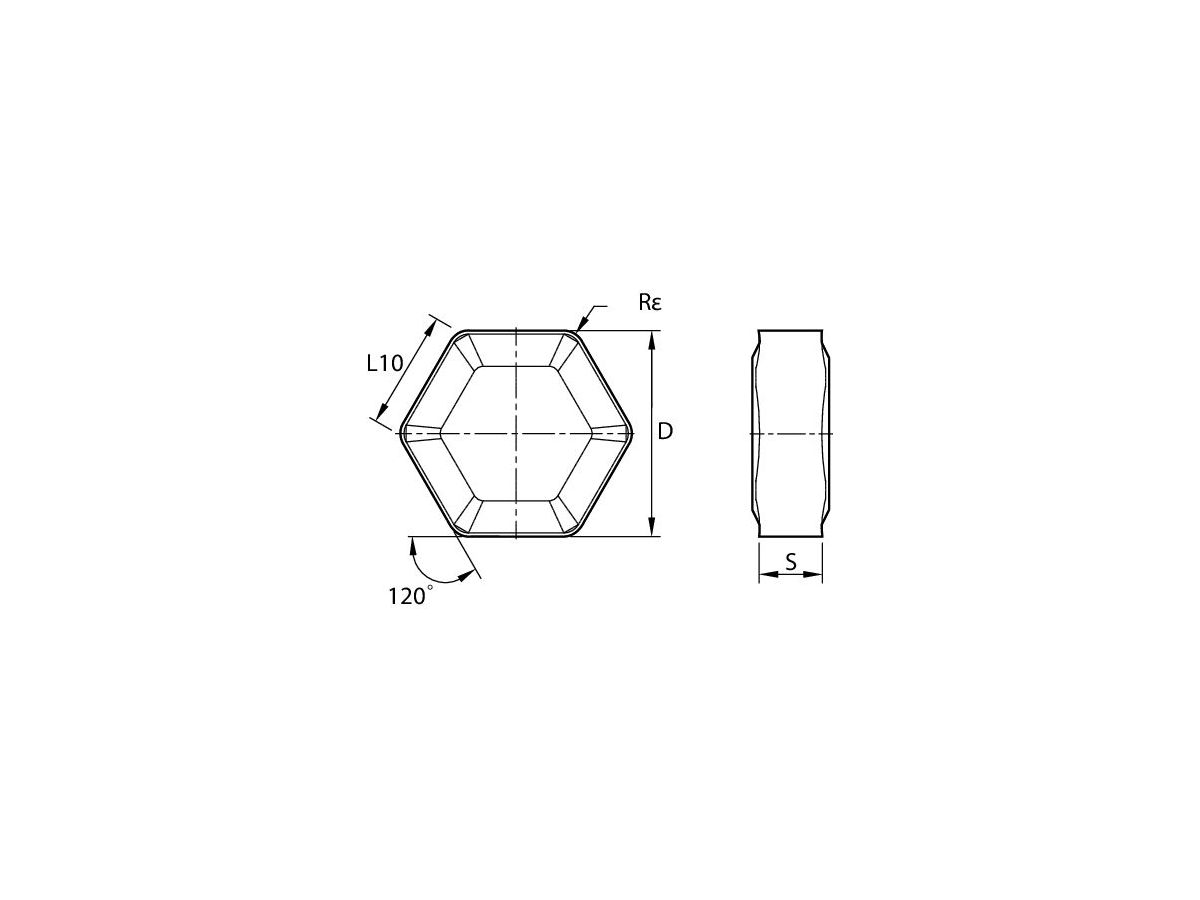 KENNAMETAL HNPX090516MRKC524M INSERT HNGX MR R16