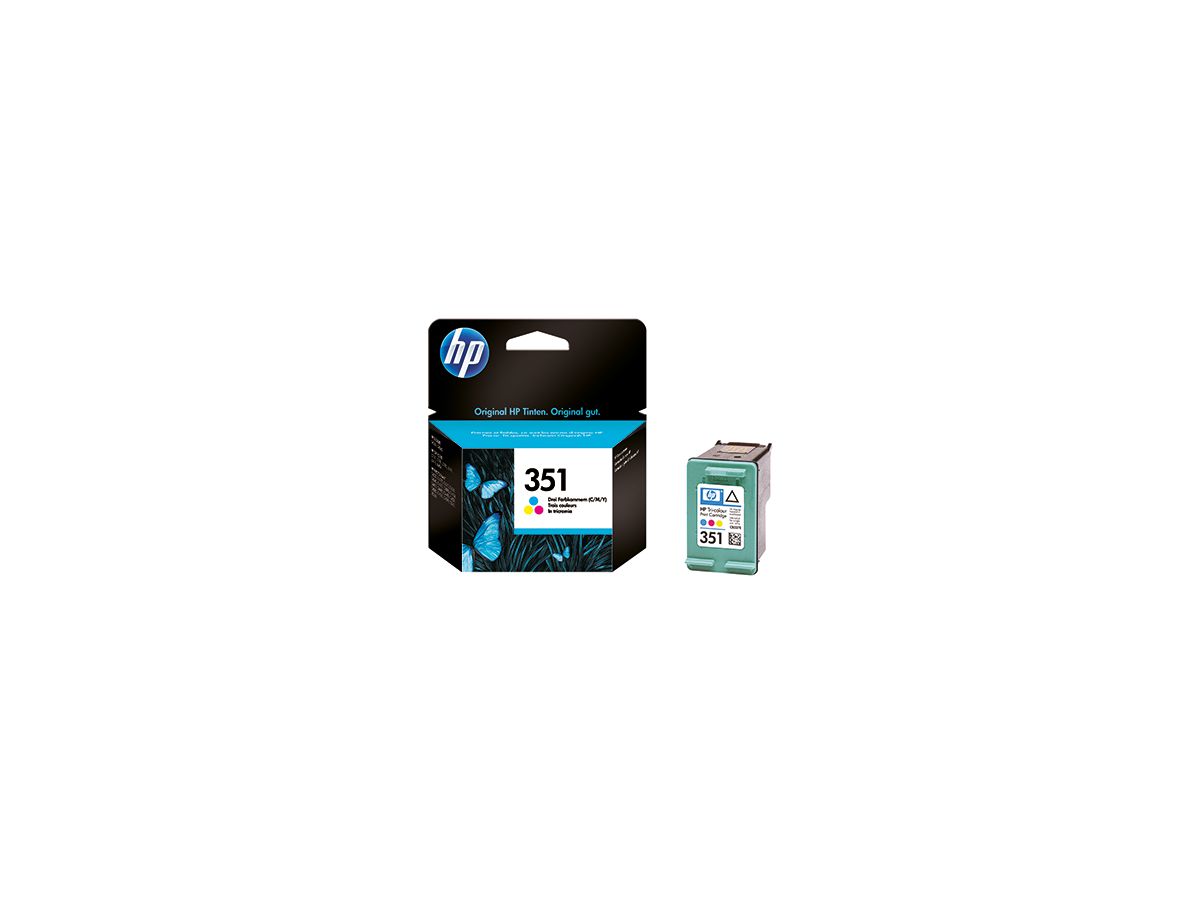 HP Tintenpatrone CB337EE#UUS Nr.351 170Seiten 3,5ml c/m/y