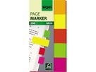 Sigel Haftmarker Neon HN650 50x100mm farbig sortiert 5 St./Pack
