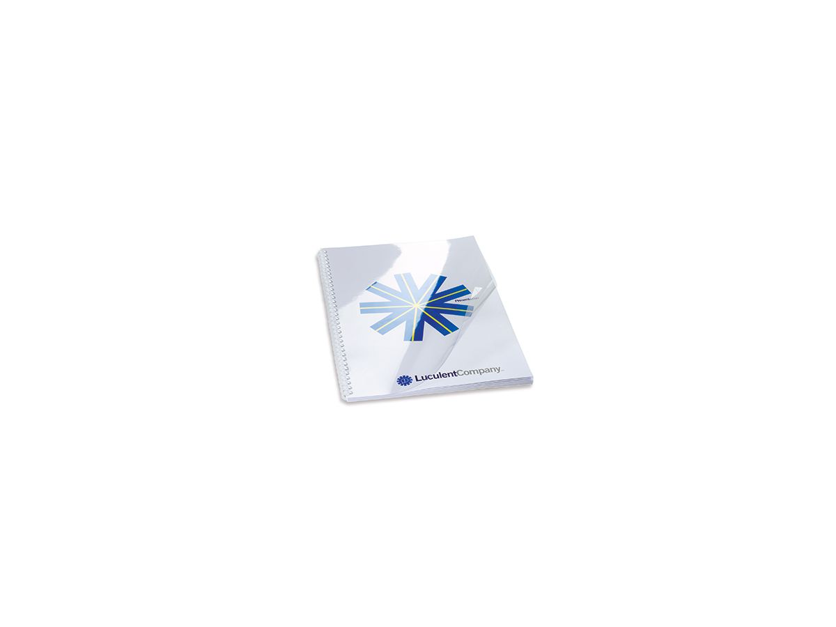 GBC Einbanddeckel HiClear CE011580E DIN A4 gk 100 St./Pack.