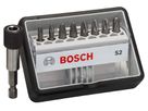 BOSCH Bit Set 9 tlg. (PH1(2x), PH2(4x), PZ3(2x), Adapter)
