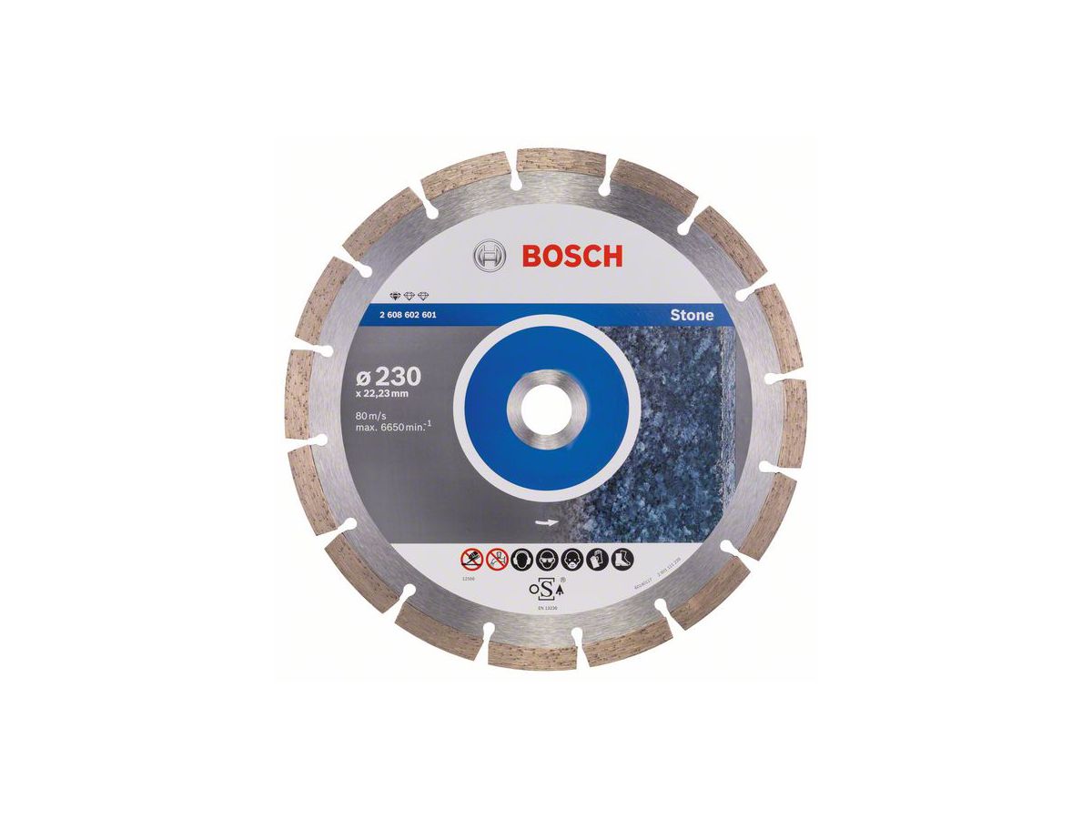 BOSCH DIA-Trennscheibe 230x22,23 Standard for Stone 2608602601