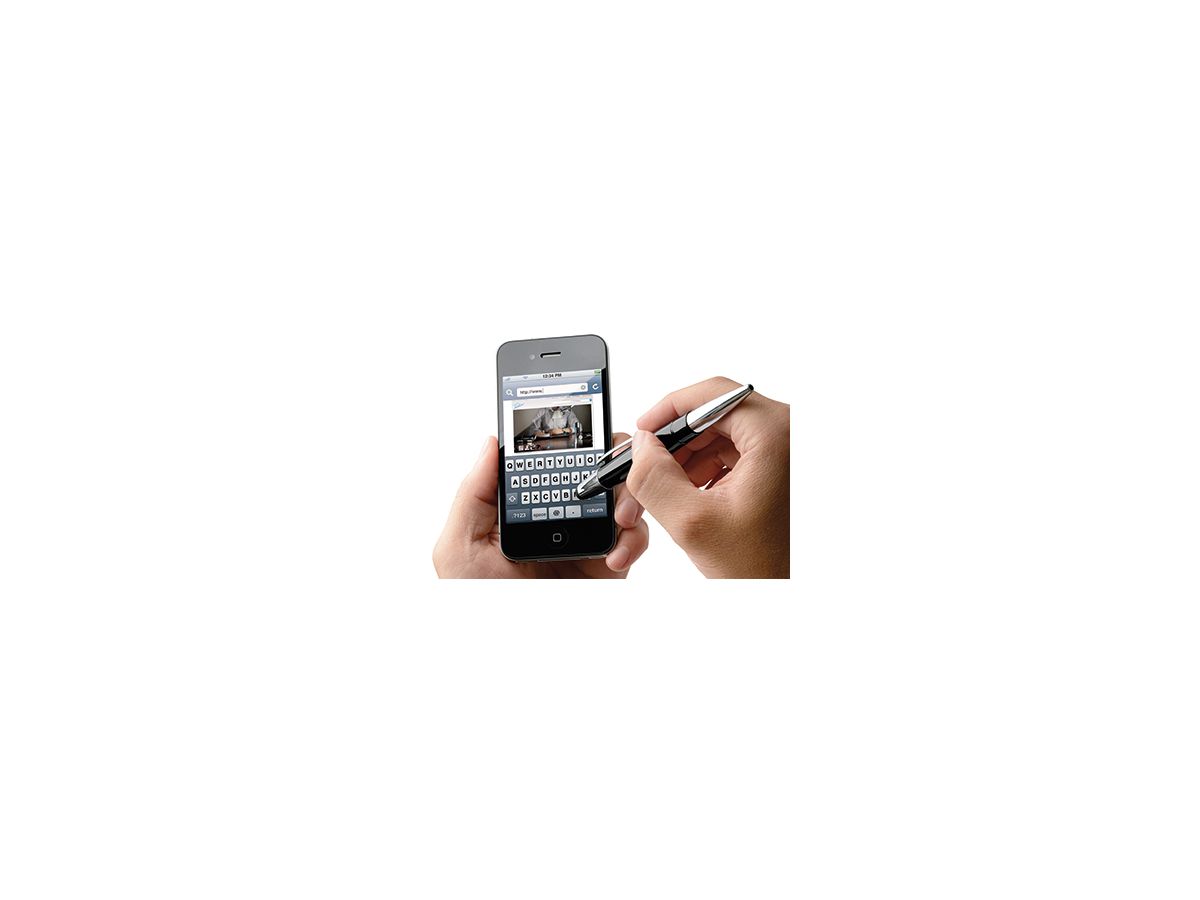 WEDO Multifunktionsstift Touch Pen Pioneer 2-in-1 26125001 schwarz