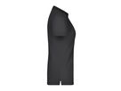 JN Ladies' Elastic Polo Piqué JN709 black, Größe XXL