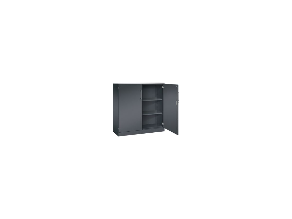 C+P Aktensideboard 141031000S10092 3OH 1310x1200x435mm sgr/sgr