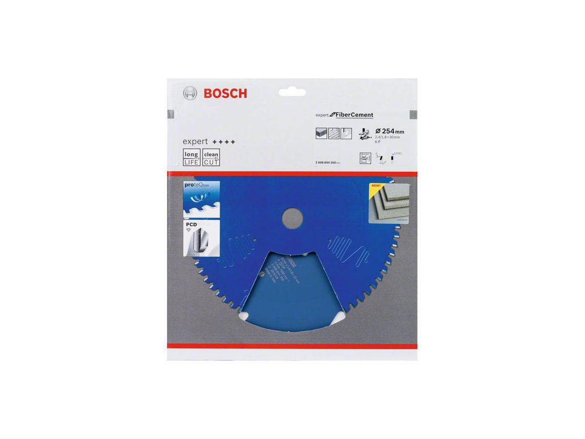 BOSCH Kreissägeblatt Expert for Fiber Cement, 254x2,4x30 mm, 6 Z