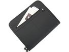 Alassio Schreibmappe MILANO 30042 36x29x5cm Lederimitat schwarz