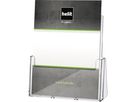 helit Prospekthalter H2352302 DIN A4 1Fach glasklar